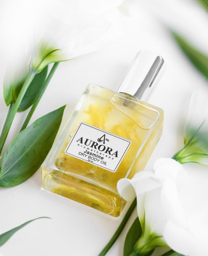 روغن خشک عطری آرورا با رایحه جاسمین